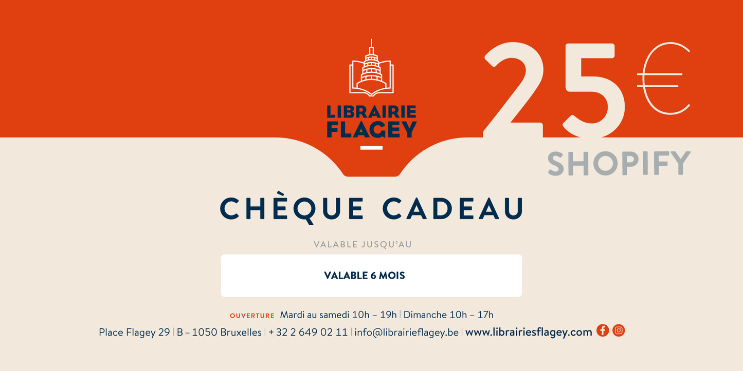 Chèque-cadeau 25€ / Giftcard 25€